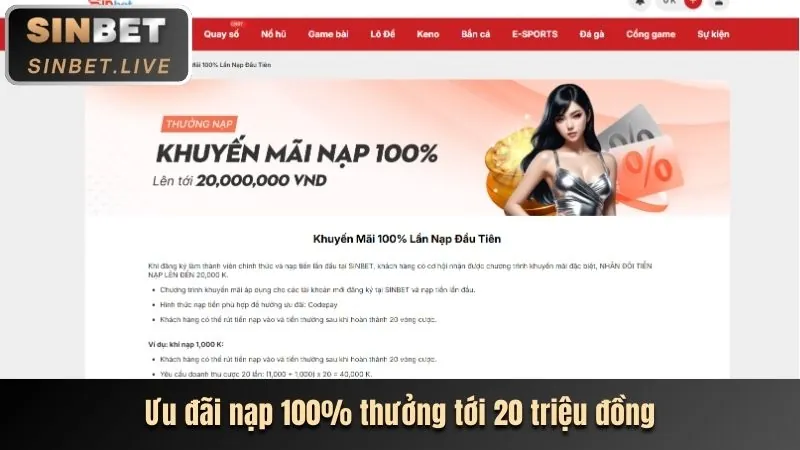 Giải thích yêu cầu vòng cược tại 123hero